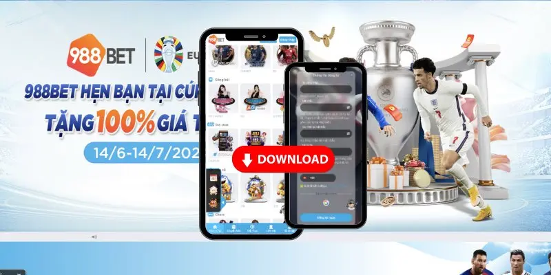 Tải app 988Bet trên hệ điều hành IOS và Android